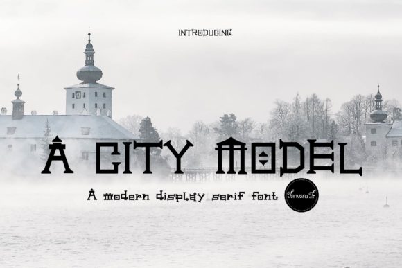 A City Model: A Display Font for Creative Product Design