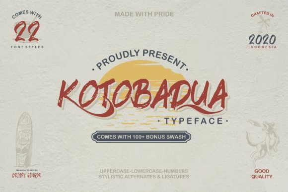 A Designer's Exploration of Kotobadua Typeface