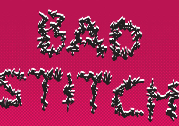 Bad Stitch: A Display Font Built for Campaign Personality