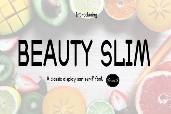Beauty Slim: A Font That Makes Your Brand Feel Polished