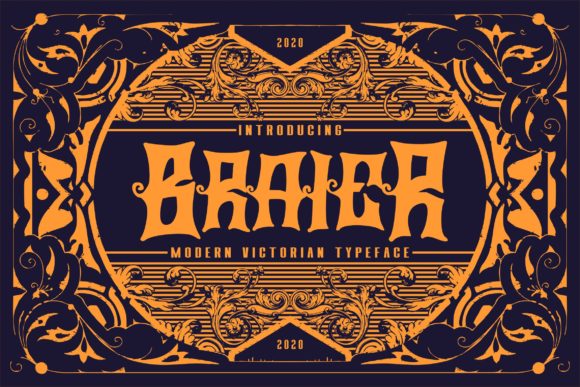 Braier: A Creative Font for Handmade Products