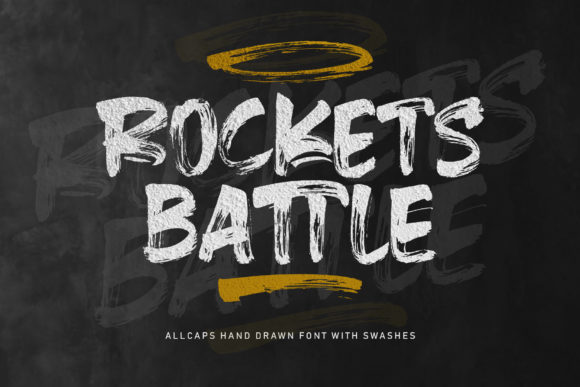 Choosing Rockets Battle: A Font That Makes Your Business Look Bold and Authentic