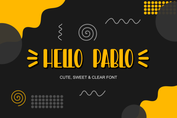 Hello Pablo: The Friendly Display Font for Your Business Brand