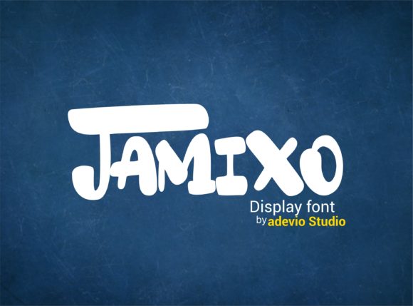 Jamixo: The Friendly Display Font For Your Creative Website