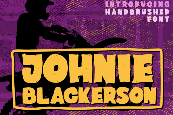 Johnie Blackerson: A Bold Display Font for Digital Impact