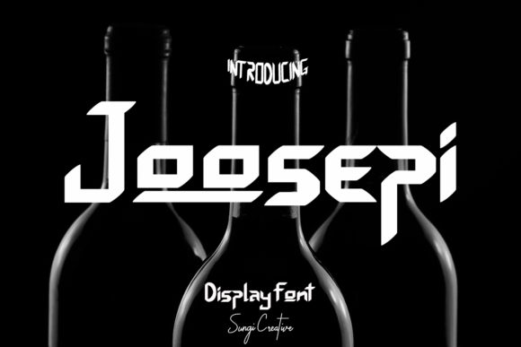 Joosepi: A Bold Display Font for Editorial Personality