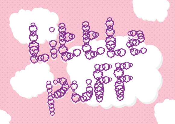 Little Puff: A Quirky Display Font for Handmade Businesses