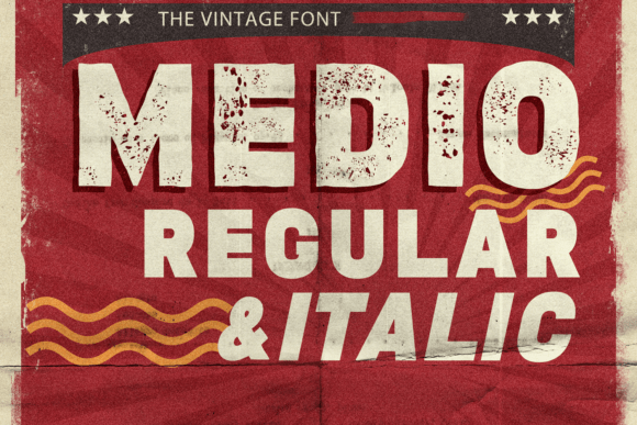 Medio: The Editorial Designer's Bold Display Font