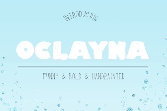 Oclayna: A Bold Display Font for Modern Marketing