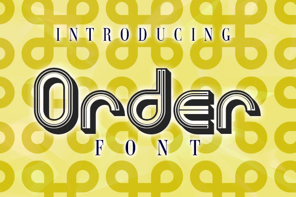 Order: A Campaign-Ready Retro Display Font