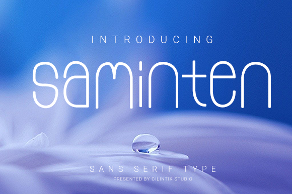 Saminten: The Display Font Built for Campaign Clarity