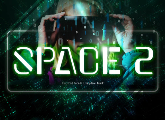 Space 2 Font: A Futuristic Typeface for Your Brand Identity