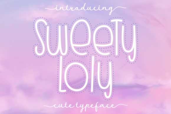 Sweety Loly: The Joyful Display Font for Creative Web Design