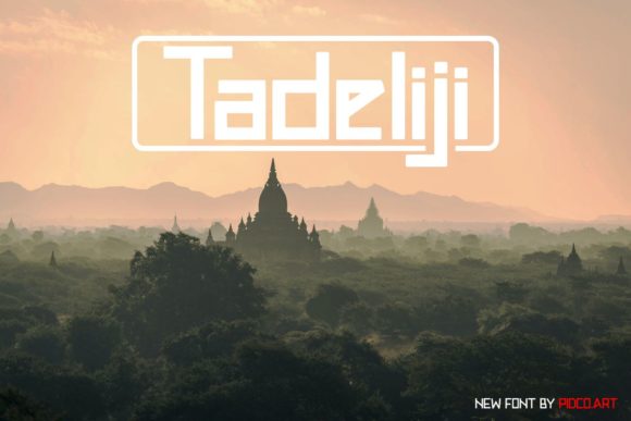 Tadeliji: A Display Font Built for Campaign Momentum
