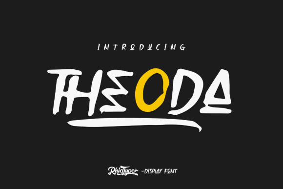 Theoda Font: A Handmade Brush Script for Crafters