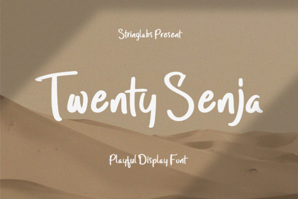 Twenty Senja: The Casual Display Font That Brings Websites to Life