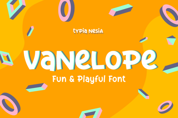 Vanelope: The Joyful Font for Makers and Product Creators